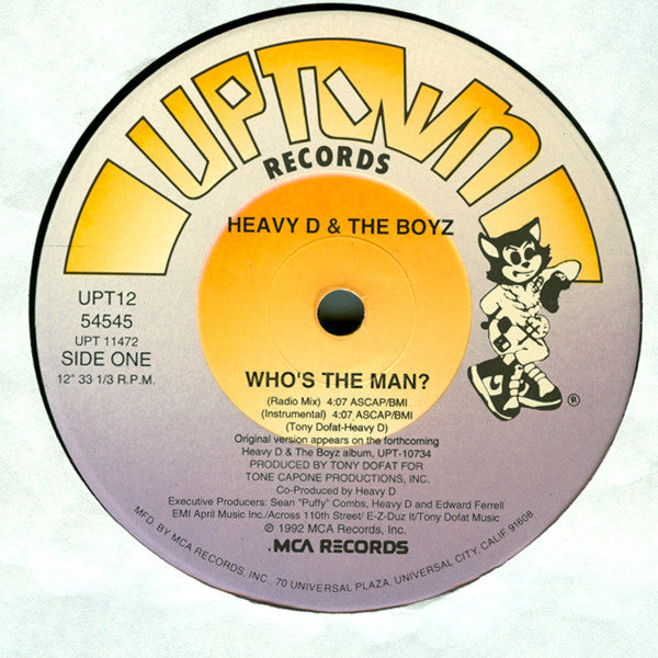 Heavy D. & The Boyz : Who's The Man? (12")
