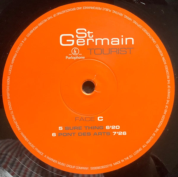 St Germain : Tourist (2xLP, Album, RE, RM, 180)