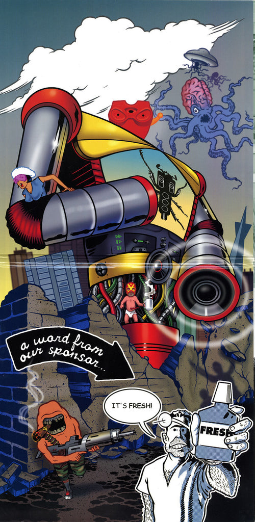 DJ Q-Bert : Wave Twisters - Episode 7 Million: Sonic Wars Within The Protons (2xLP, Album)