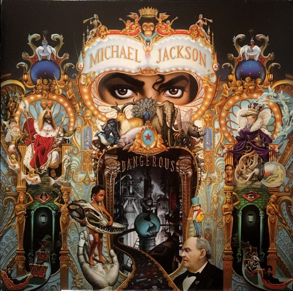 Michael Jackson : Dangerous (2xLP, Album)