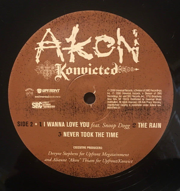 Akon : Konvicted (2xLP, Album)