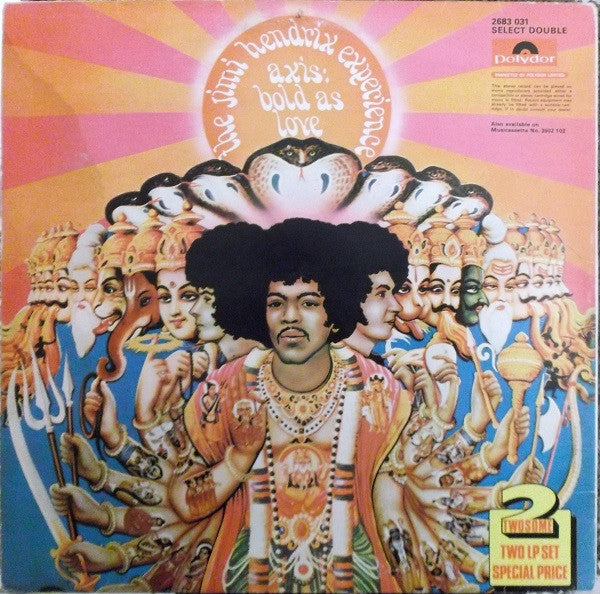 The Jimi Hendrix Experience : Are You Experienced / Axis: Bold As Love (LP, Album, Mono + LP, Album + Comp, Gat)
