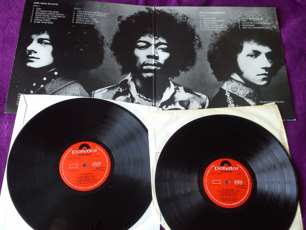 The Jimi Hendrix Experience : Are You Experienced / Axis: Bold As Love (LP, Album, Mono + LP, Album + Comp, Gat)