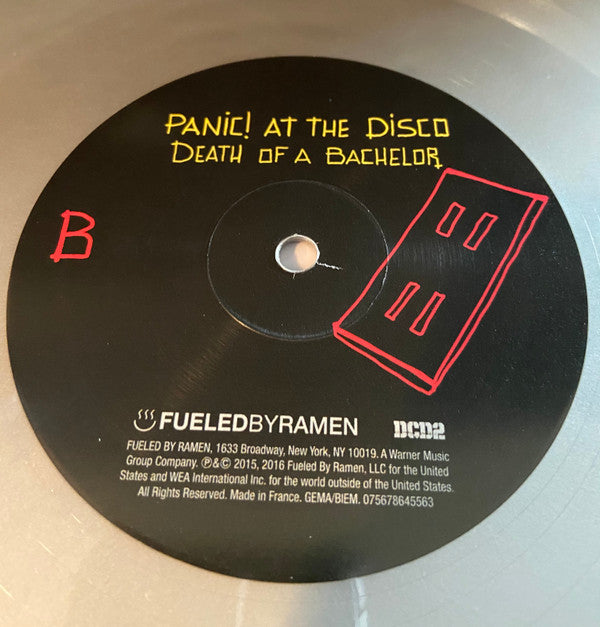 Panic! At The Disco : Death Of A Bachelor (LP, Album, Ltd, RE, Sil)