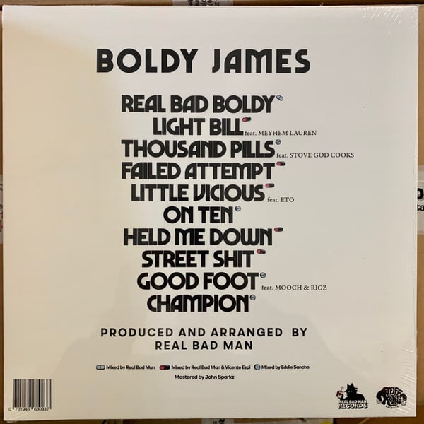 Boldy James : Real Bad Boldy (LP, Album)