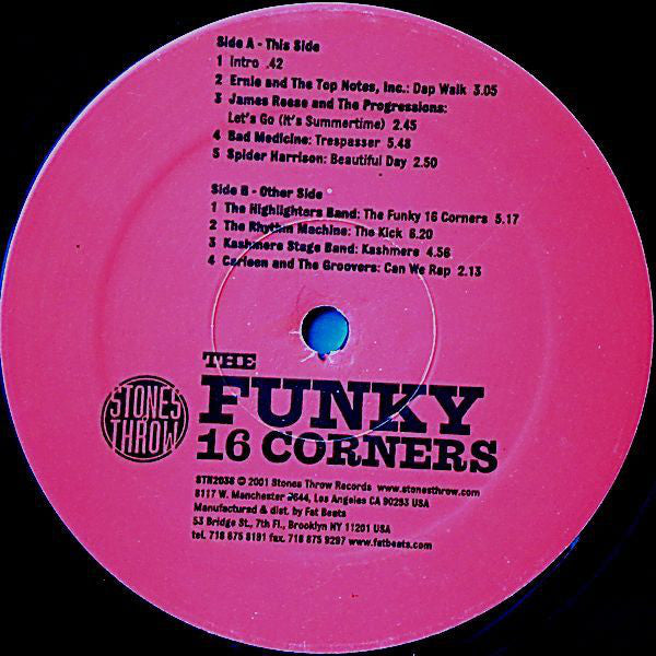 Various : The Funky 16 Corners (2xLP, Comp, Gat)