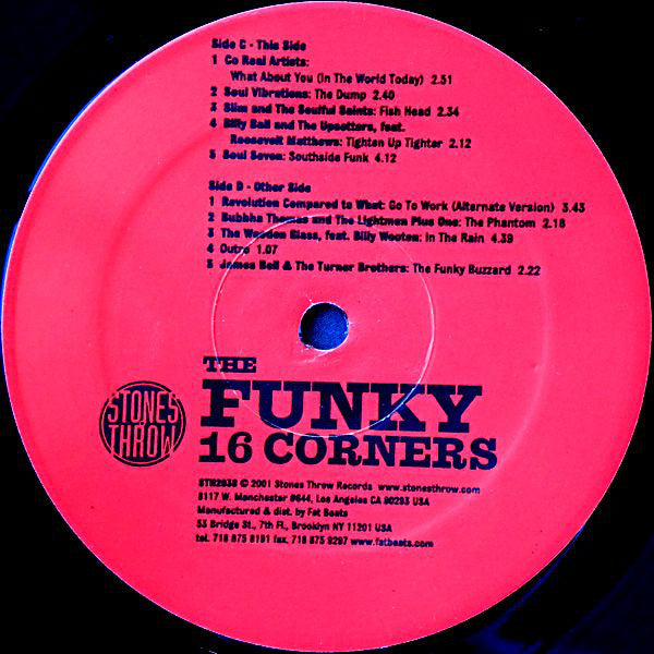 Various : The Funky 16 Corners (2xLP, Comp, Gat)