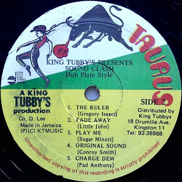 Various : King Tubbys Presents Soundclash Dubplate Style (LP)