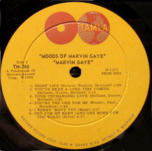 Marvin Gaye : Moods Of Marvin Gaye (LP, Album, Mono, Roc)
