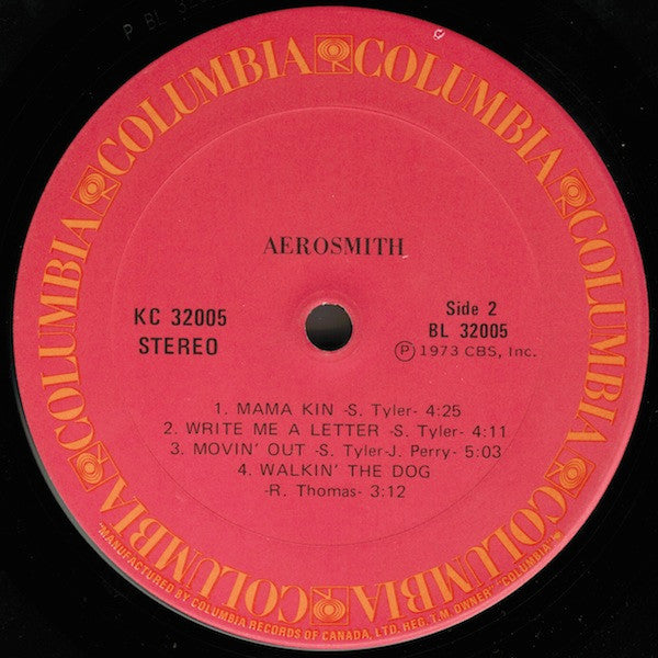Aerosmith : Aerosmith (LP, Album, M/Print)