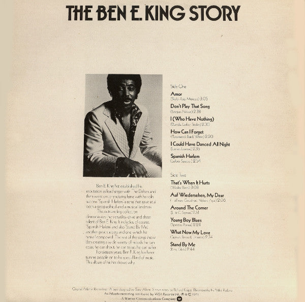 Ben E. King : The Ben E. King Story (LP, Album, Comp)