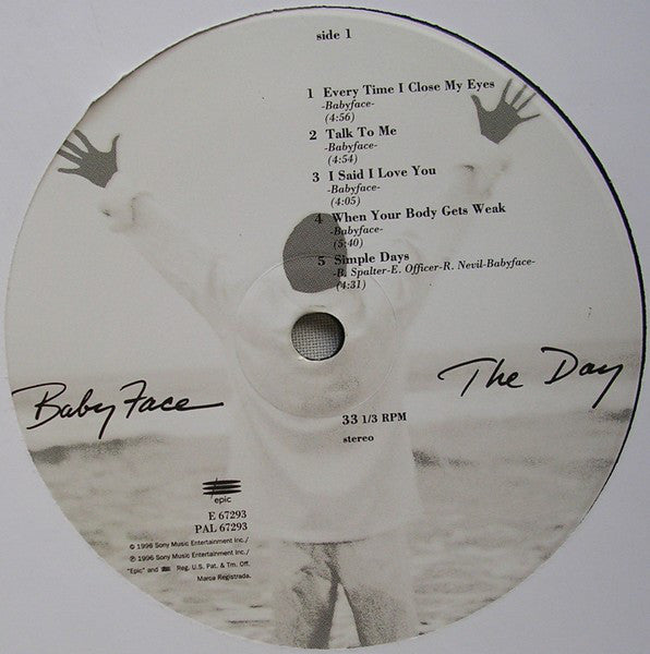 Babyface : The Day (LP, Album)