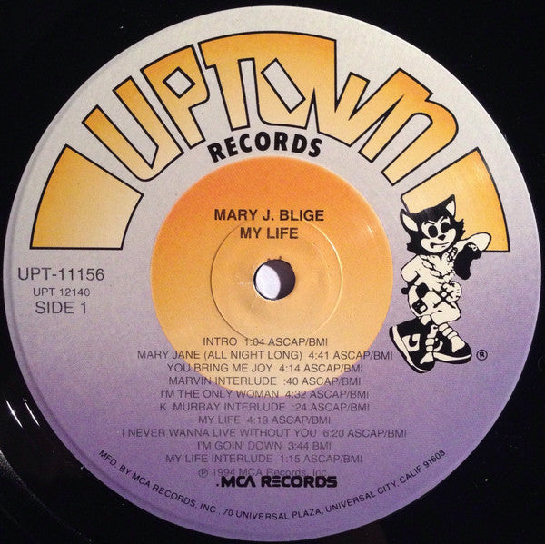 Mary J. Blige : My Life (LP, Album)