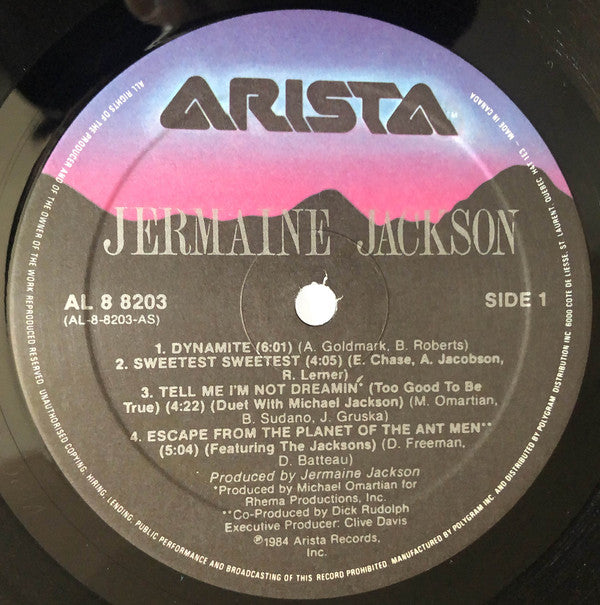 Jermaine Jackson : Jermaine Jackson (LP, Album)