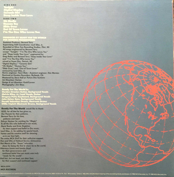 Ready For The World : Ready For The World (LP, Album)