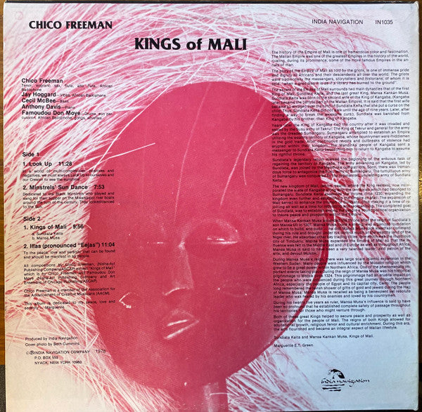 Chico Freeman : Kings Of Mali (LP, Album)