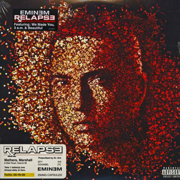 Eminem : Relapse (2xLP, Album)