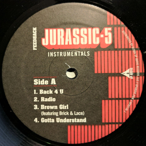 Jurassic 5 : Feedback Instrumentals (2xLP)