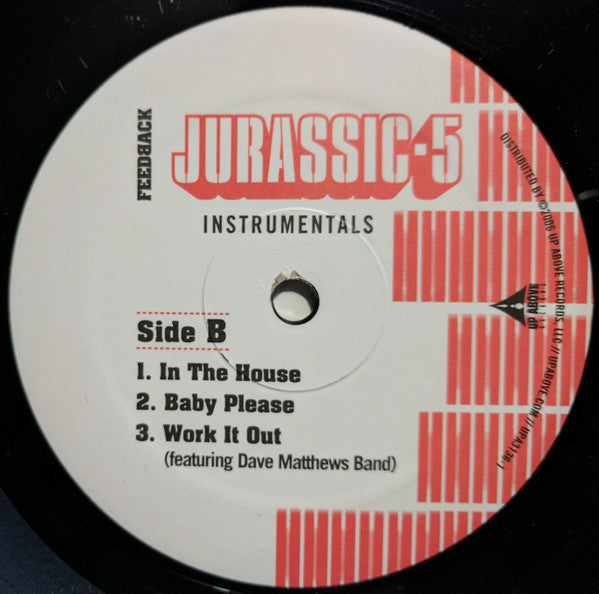 Jurassic 5 : Feedback Instrumentals (2xLP)