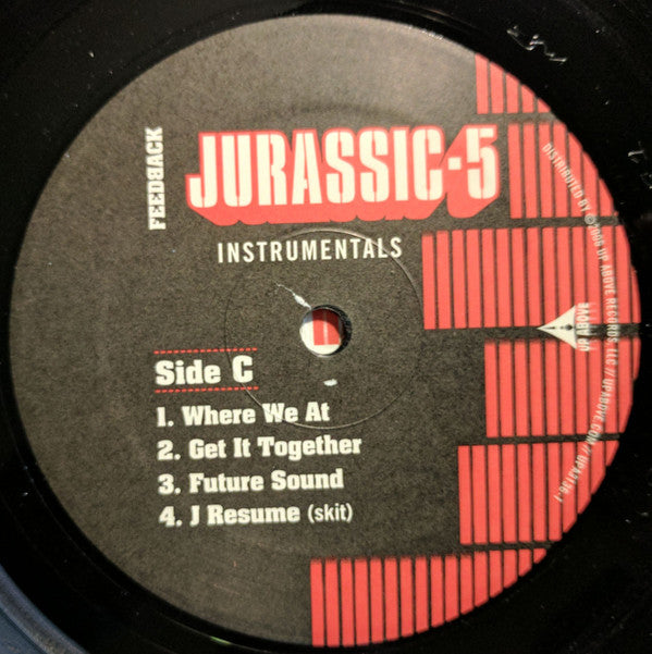 Jurassic 5 : Feedback Instrumentals (2xLP)