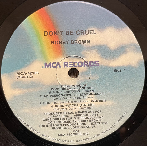 Bobby Brown : Don't Be Cruel (LP, Album)