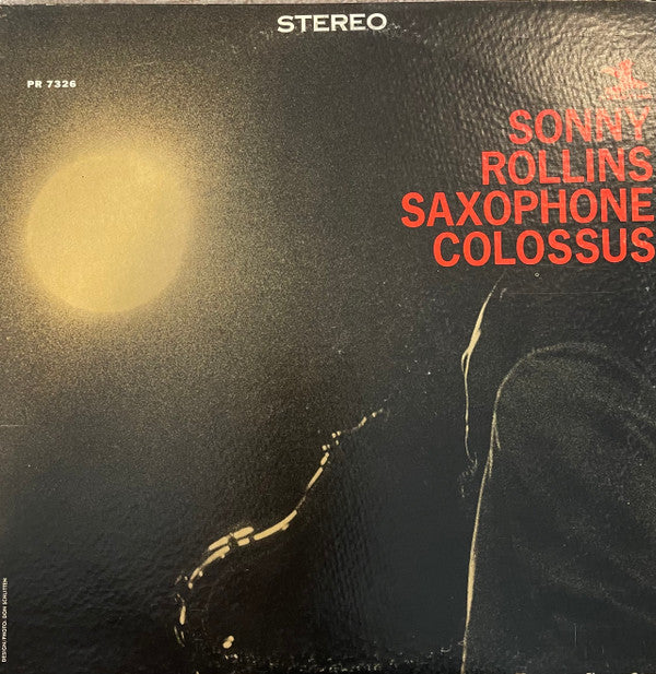 Sonny Rollins : Saxophone Colossus (LP, Album, RE)