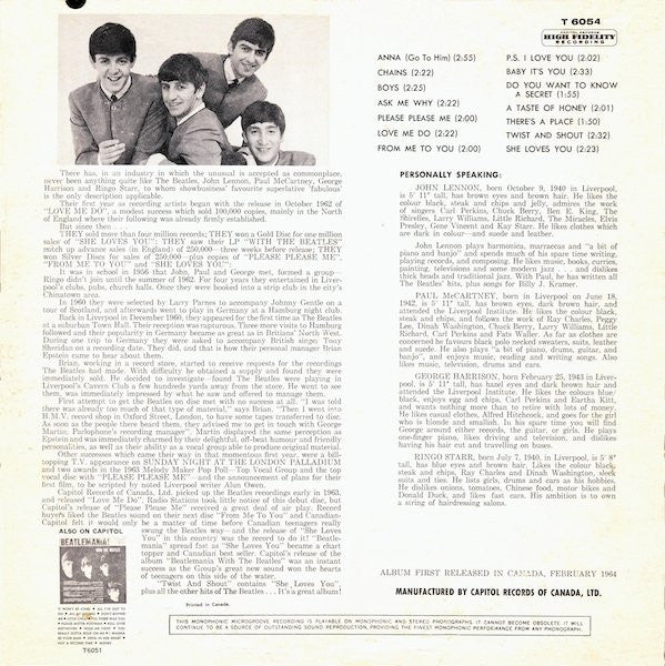 The Beatles : Twist And Shout (LP, Album, Comp, Mono)