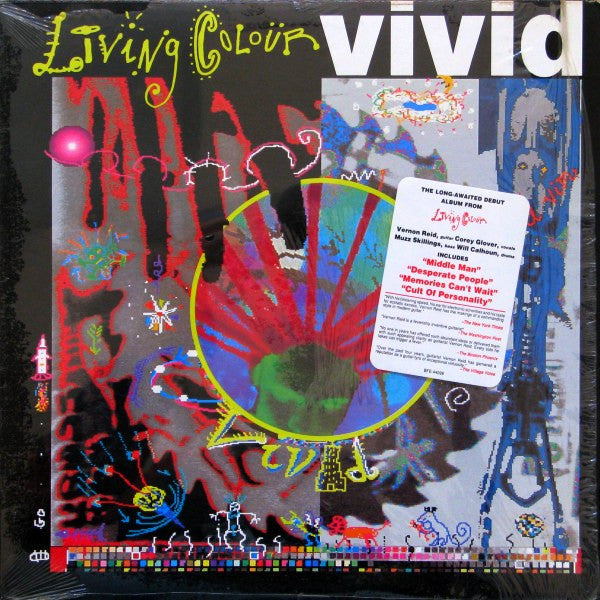 Living Colour : Vivid (LP, Album)