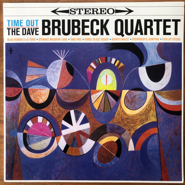 The Dave Brubeck Quartet : Time Out (LP, Album, RE + 7", Single, Blu)