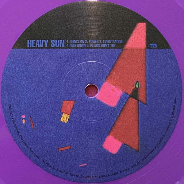 Daniel Lanois : Heavy Sun (LP, Album, RSD, Ltd, Rub)