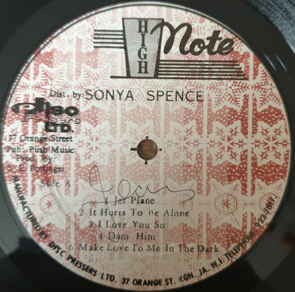 Sonya Spence : In The Dark (LP)