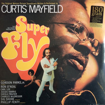 Curtis Mayfield : Super Fly (LP, Album, Ltd, RE, 180)