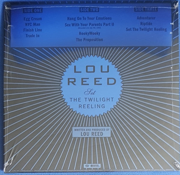 Lou Reed : Set The Twilight Reeling (LP, 180 + LP, S/Sided, Etch, 180 + Album, RSD, Ltd)