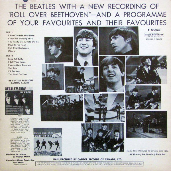 The Beatles : Long Tall Sally (LP, Album, Mono)