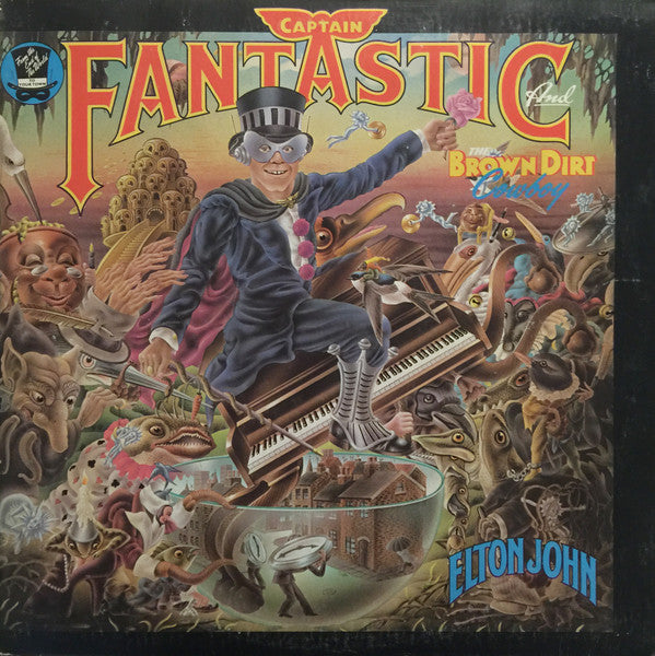 Elton John : Captain Fantastic And The Brown Dirt Cowboy (LP, Album)