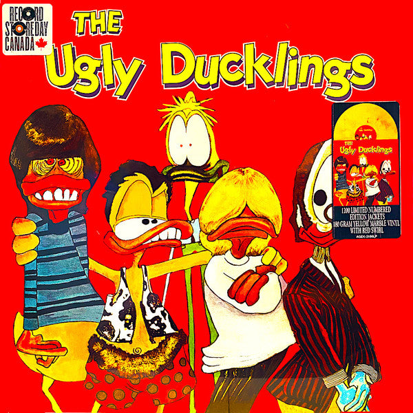 The Ugly Ducklings : The Ugly Ducklings (LP, Comp, Ltd, Num, RE, Yel)