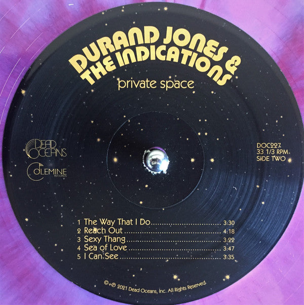 Durand Jones & The Indications : Private Space (LP, Album, Ltd, Red)