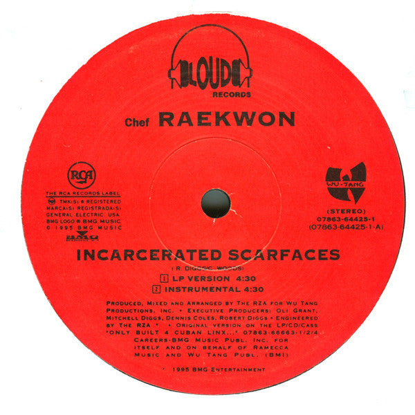 Raekwon : Ice Cream / Incarcerated Scarfaces (12")