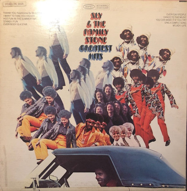 Sly & The Family Stone : Greatest Hits (LP, Comp, Pit)