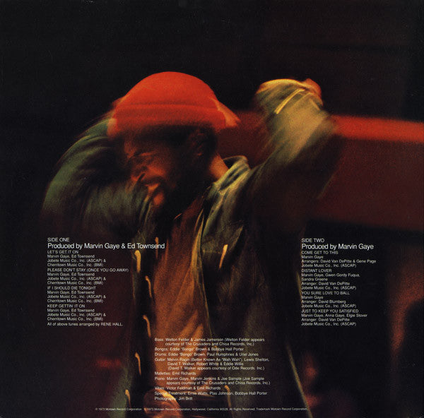 Marvin Gaye : Let's Get It On (LP, Album, RE, Gat)