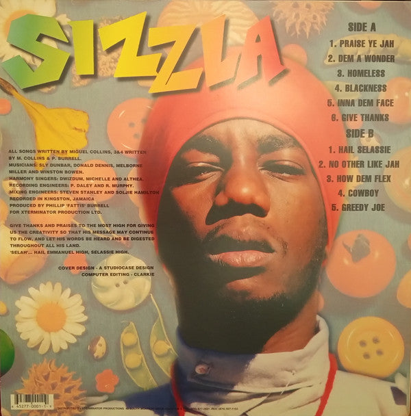 Sizzla : Praise Ye Jah (LP, Album)