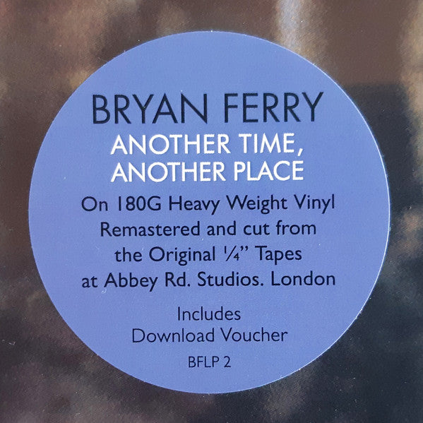 Bryan Ferry : Another Time, Another Place (LP, Album, RE, RM, 180)