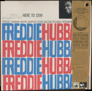 Freddie Hubbard : Here To Stay (LP, Album, RE, RM, DMM)