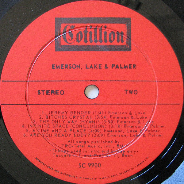 Emerson, Lake & Palmer : Tarkus (LP, Album, RCA)