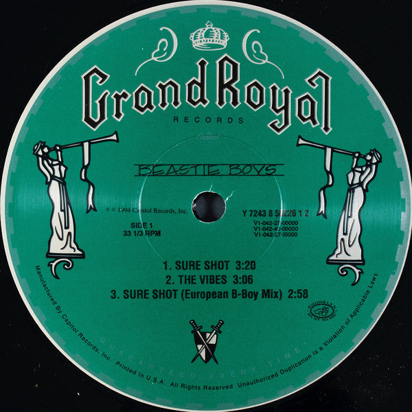 Beastie Boys : Sure Shot (12", Single)