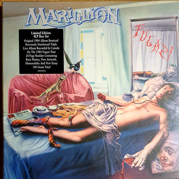 Marillion : Fugazi (Box, Dlx, Ltd + LP, Album, RE, rem + 3xLP)
