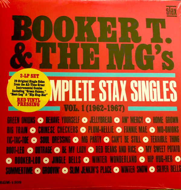 Booker T. & The MG's* : The Complete Stax Singles, Vol. 1 (1962-1967) (2xLP, Comp, Mono, Ltd, RE, Red)