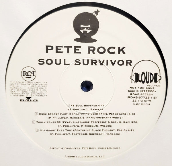 Pete Rock : Soul Survivor (2xLP, Album, Promo, Cle)