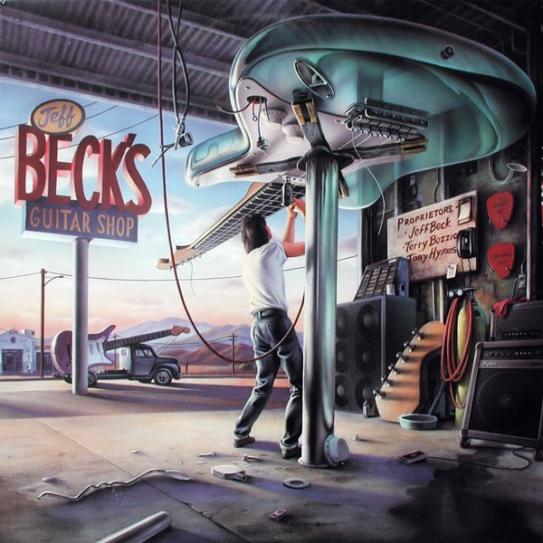 Jeff Beck With Terry Bozzio And Tony Hymas : Jeff Beck's Guitar Shop (LP, Album)