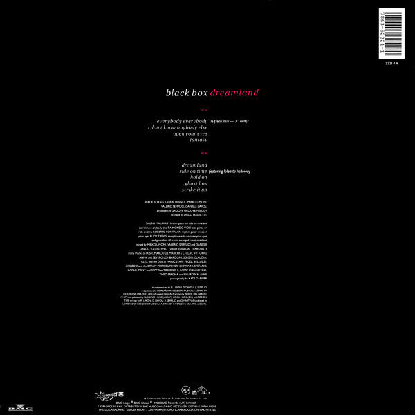Black Box : Dreamland (LP, Album)
